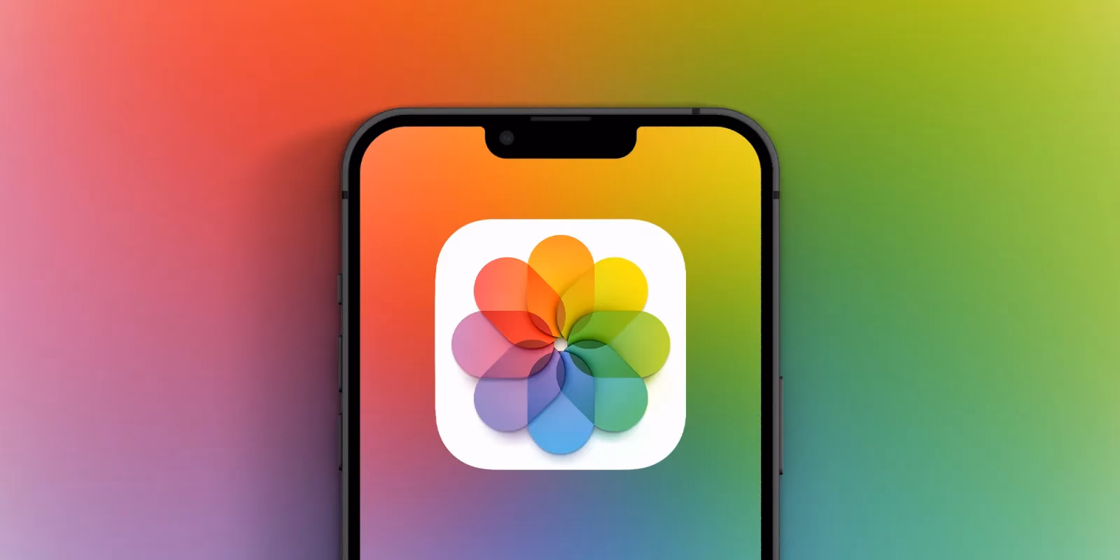 How does the iPhone photos app work?