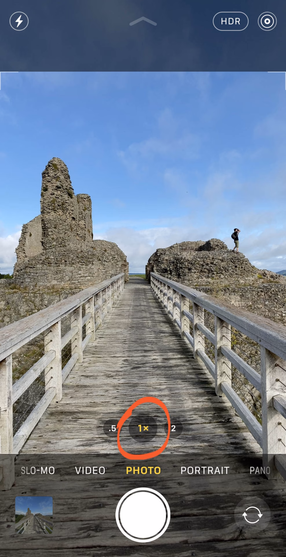 Which iPhone has a telephoto lens?