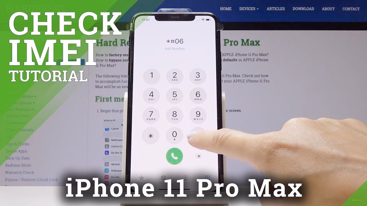 How to find IMEI code on iPhone 14 Pro Max?