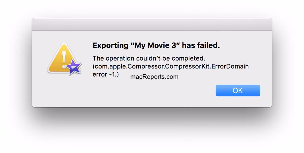 Why does iMovie not export in 1080p?