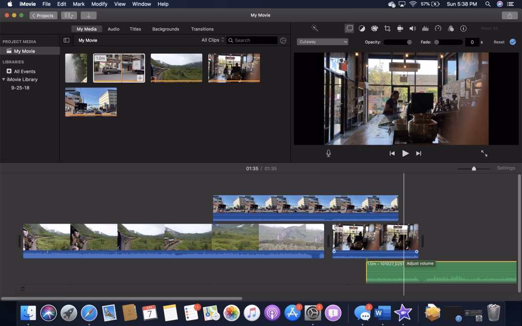 How does iMovie for iOS work?