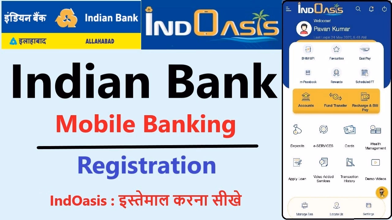What is indsmart mobile banking?