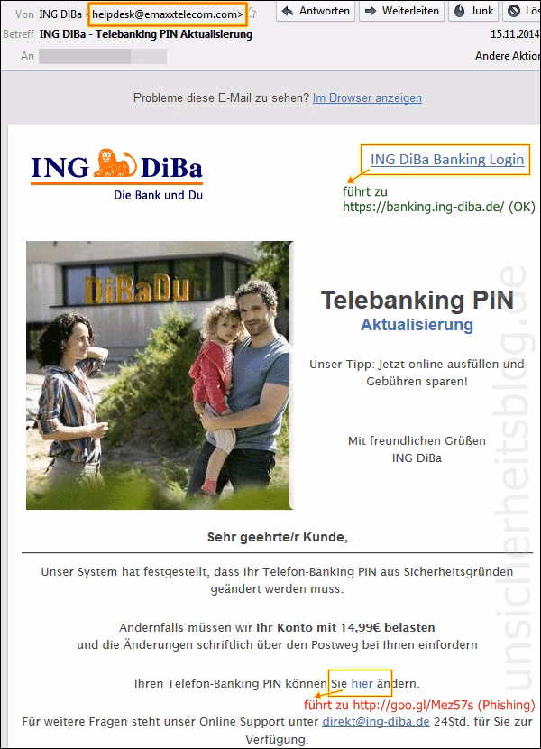 Wie erreiche ich die ING Hotline?