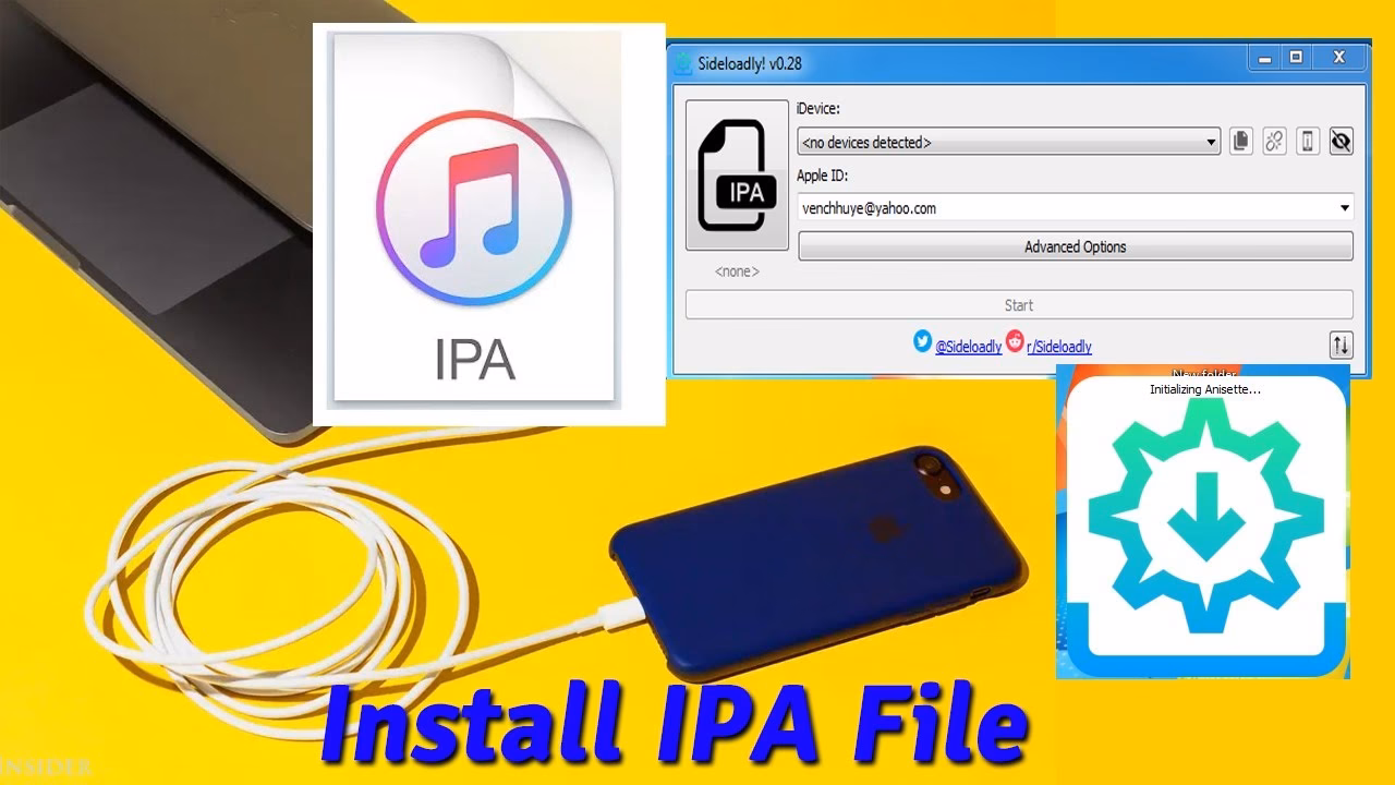 How to install ipa file in iTunes 12?