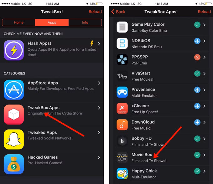 How to install Movie Box Pro IPA on iPhone?