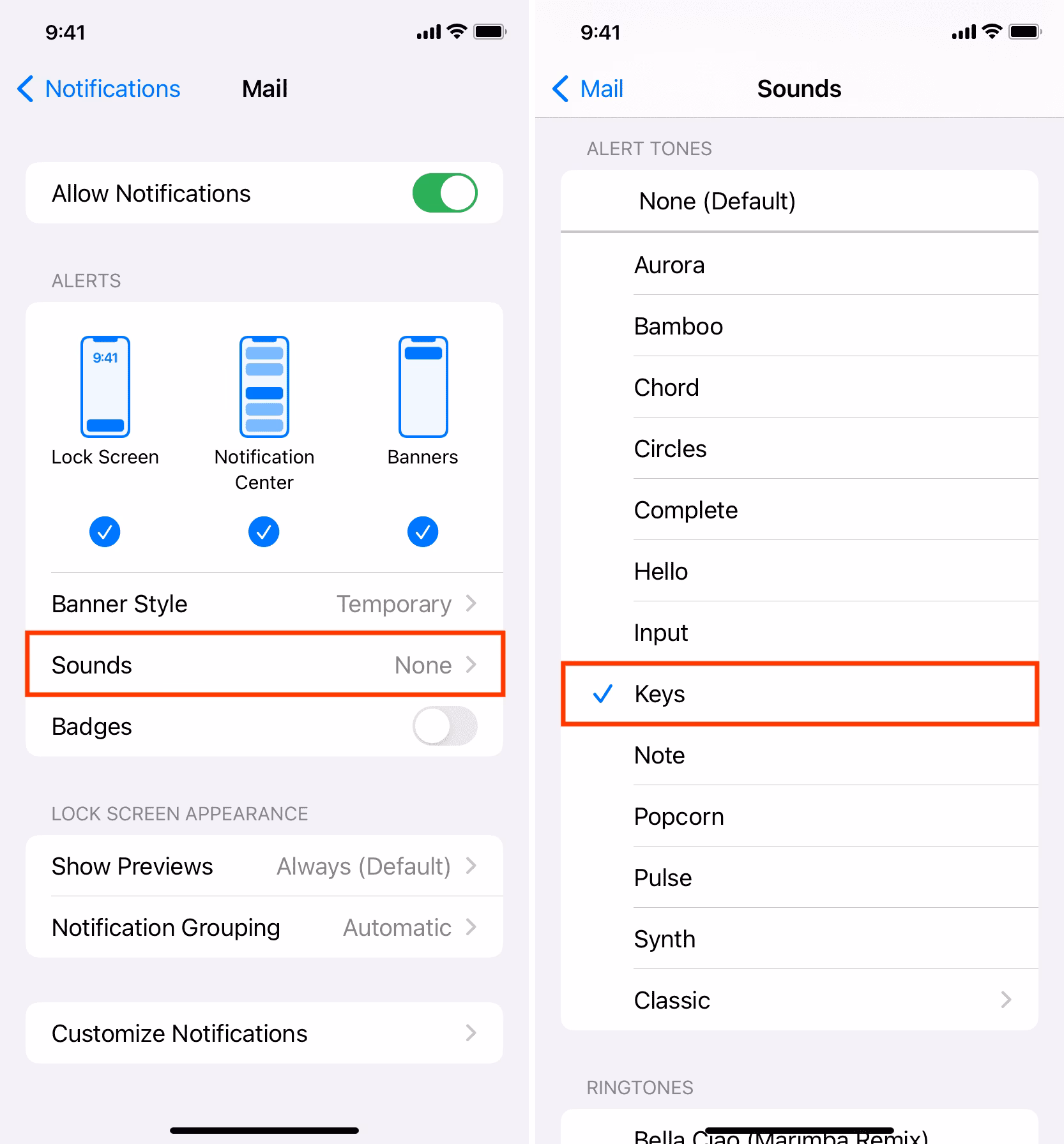How do I Turn Off email notifications on my iPhone?