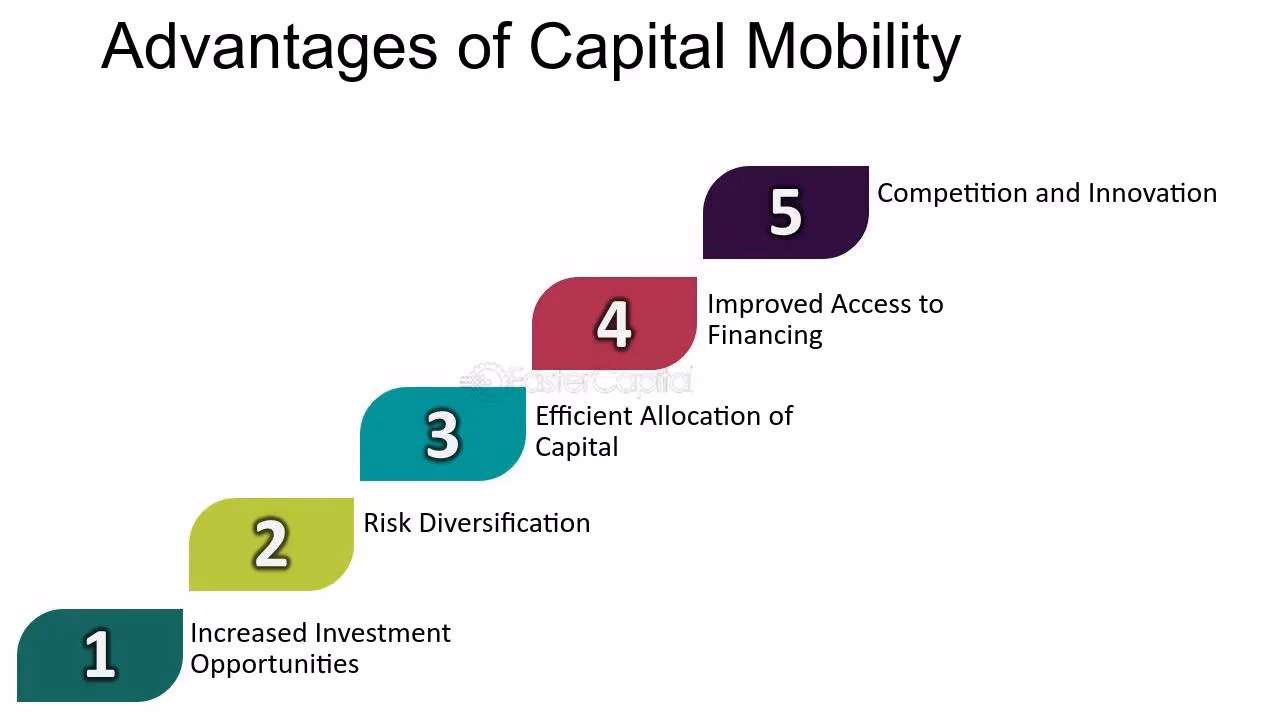 What is capital immobility?