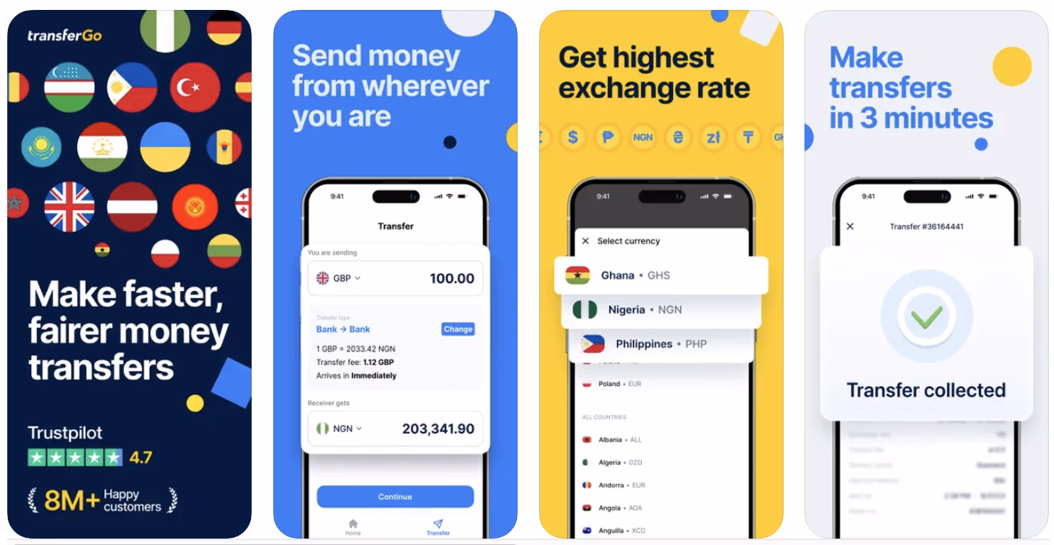 What are the best money transfer apps?