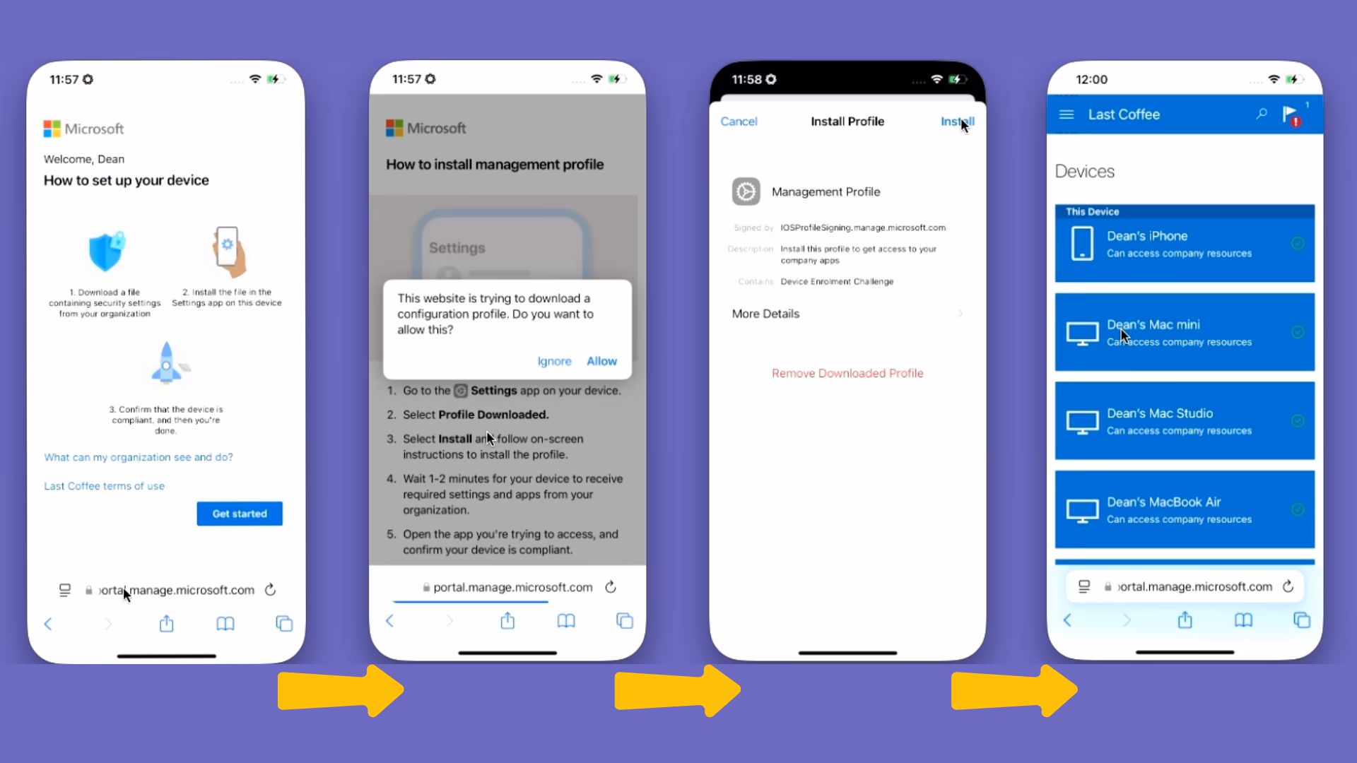 How do I enroll my users in InTune?