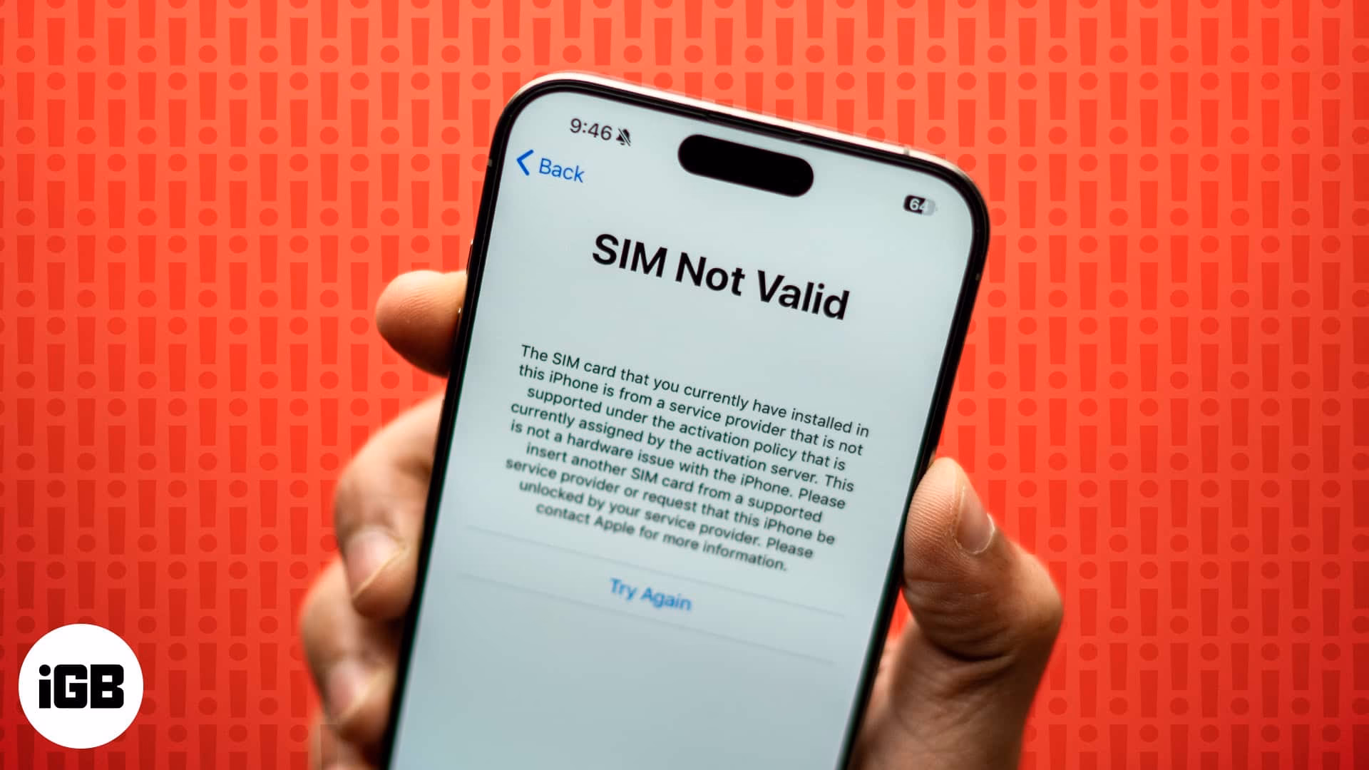 Why does my iPhone say “no SIM available” or “invalid SIM”?