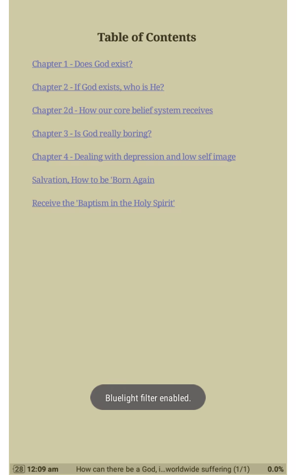 How do I create a chapter heading?