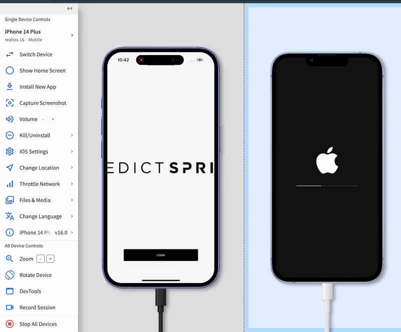 Can I test apps without an Apple device?