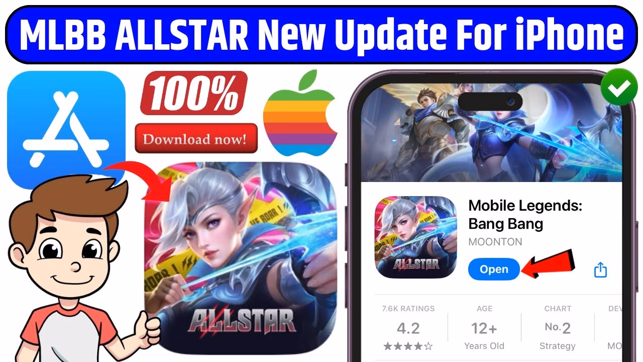 How to update Mobile Legends (mL) on iOS?