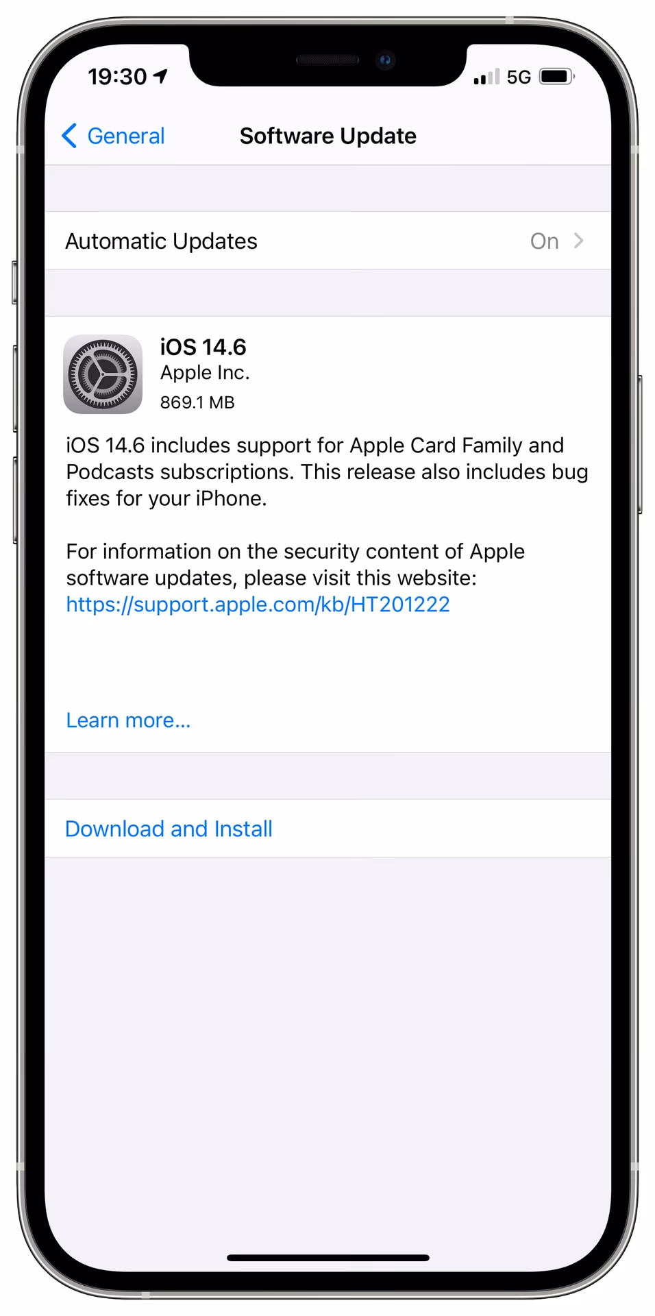 Wie kann ich den Download über mobile Daten auf dem iPhone freischalten?