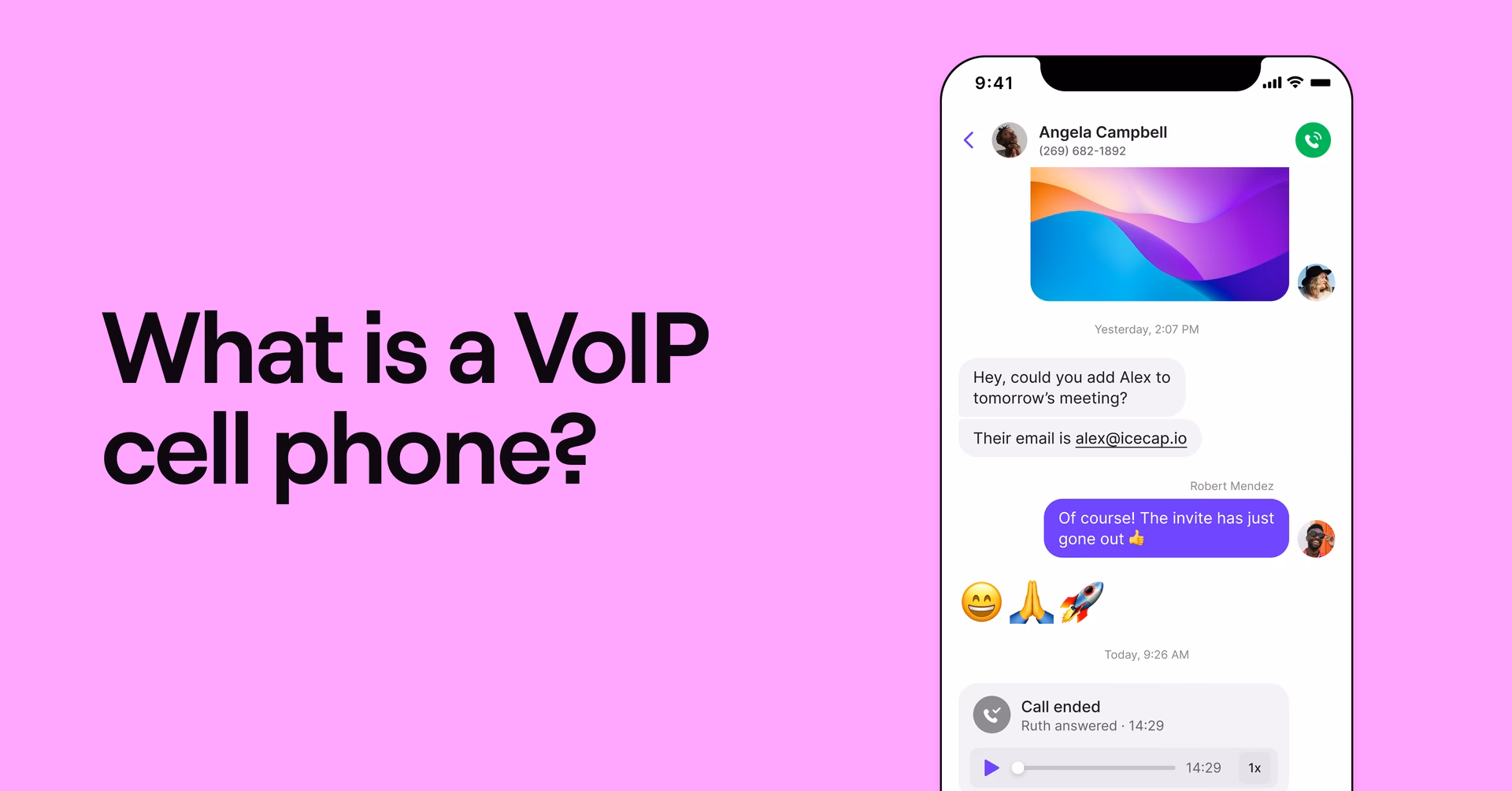 What is a VoIP call?