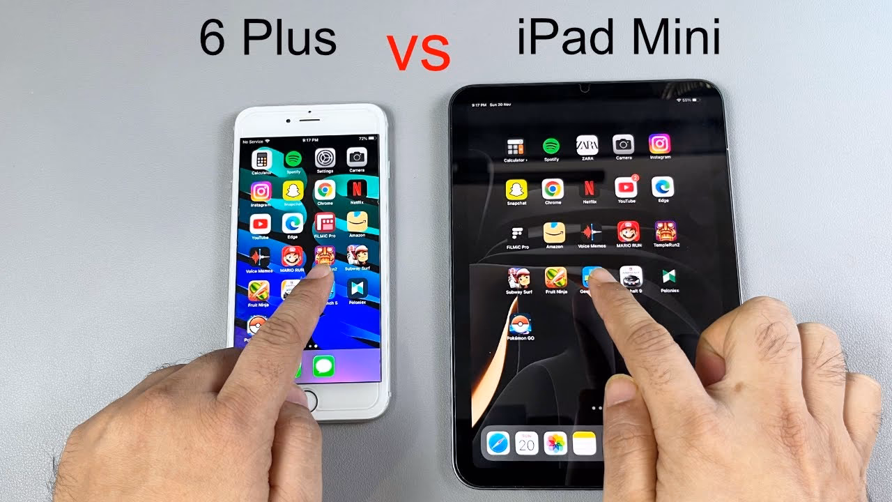 What is the difference between iPad Air 4 and iPad Mini 6?