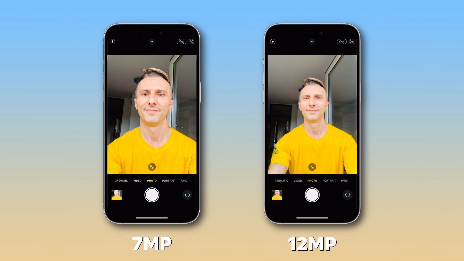 How many megapixels does an iPhone have?