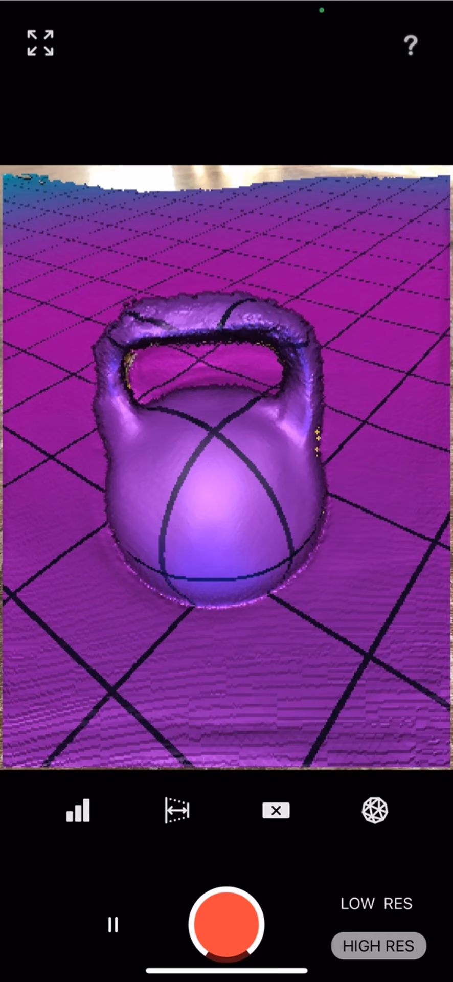 Why is there a black dot on my iPhone?