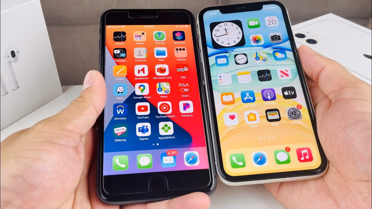 Is iPhone 11 bigger than iPhone 8?