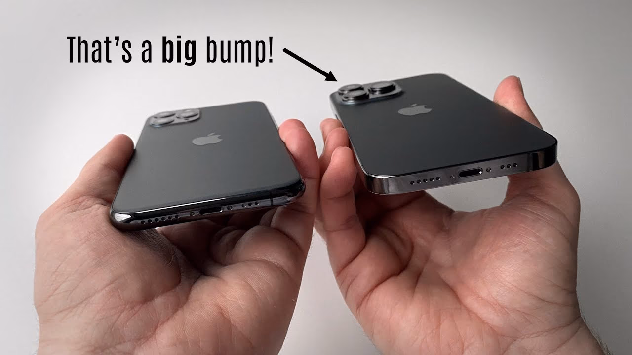 Does iPhone 14 Pro Max have a camera bump?