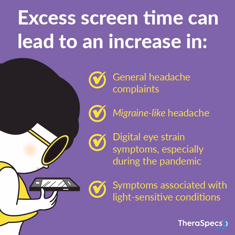 Does a 3 yo OLED phone give a headache?