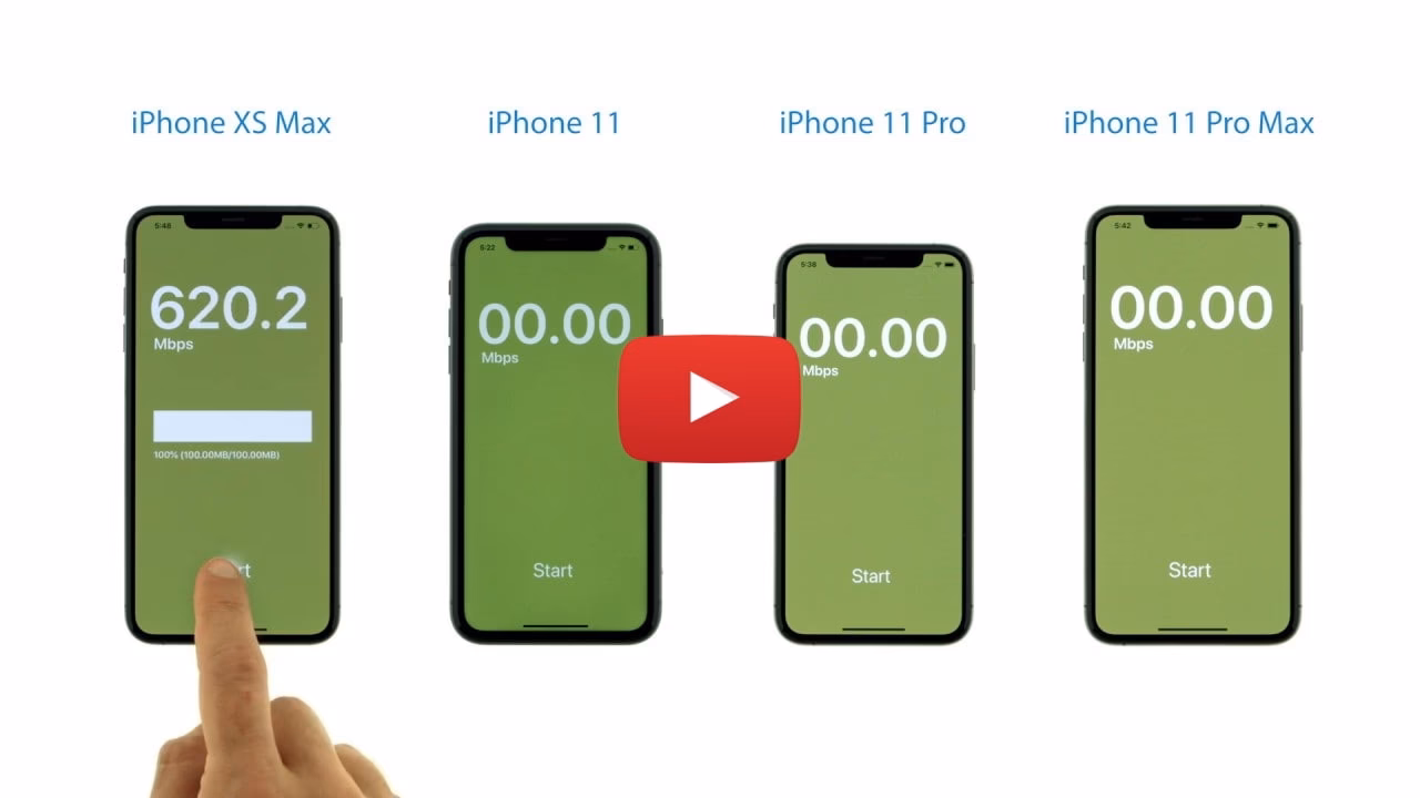 Does the iPhone 11 support 802.11ax WiFi 6 with 2x2 MIMO?
