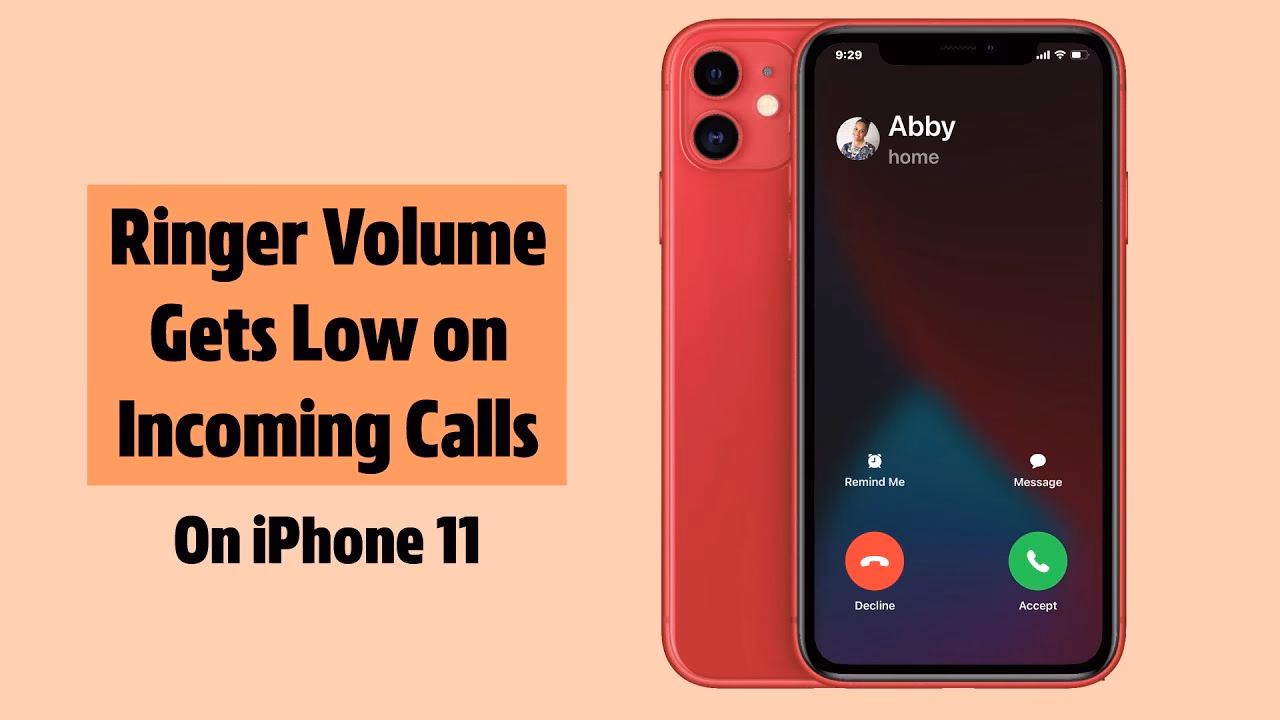 How to adjust ringer volume on iPhone?