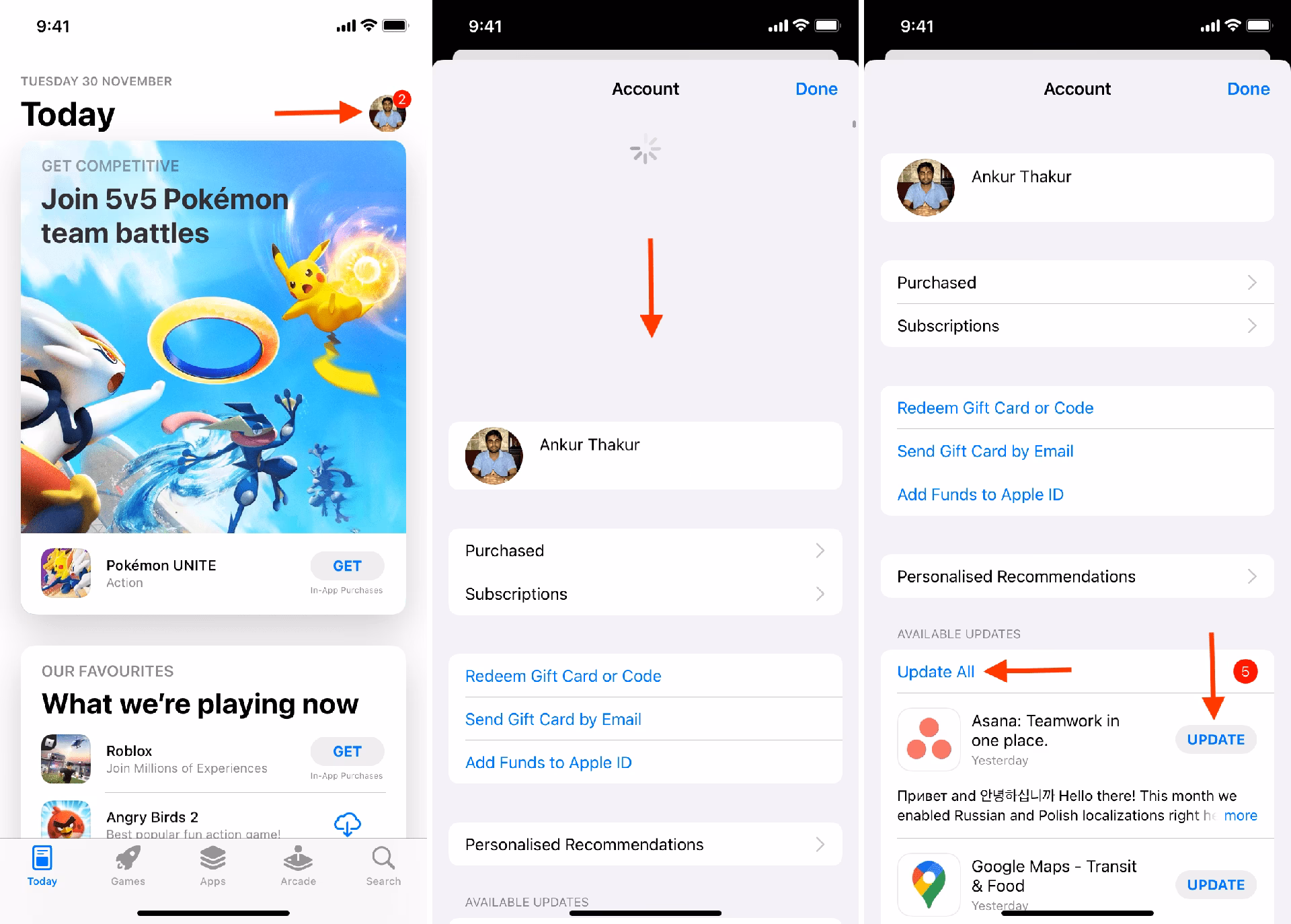 How do I enable automatic app updates on my iPhone?