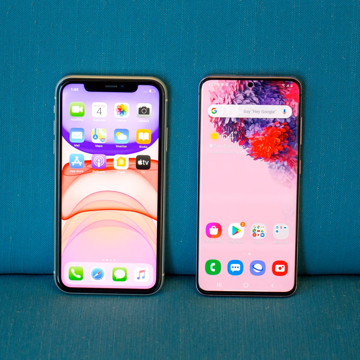 Is iPhone 11 better than S20?