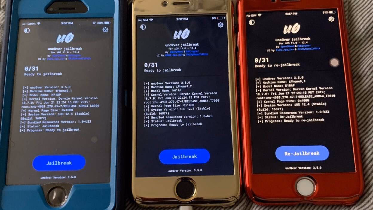 What is unc0ver jailbreak tool for iPhone XS XR?