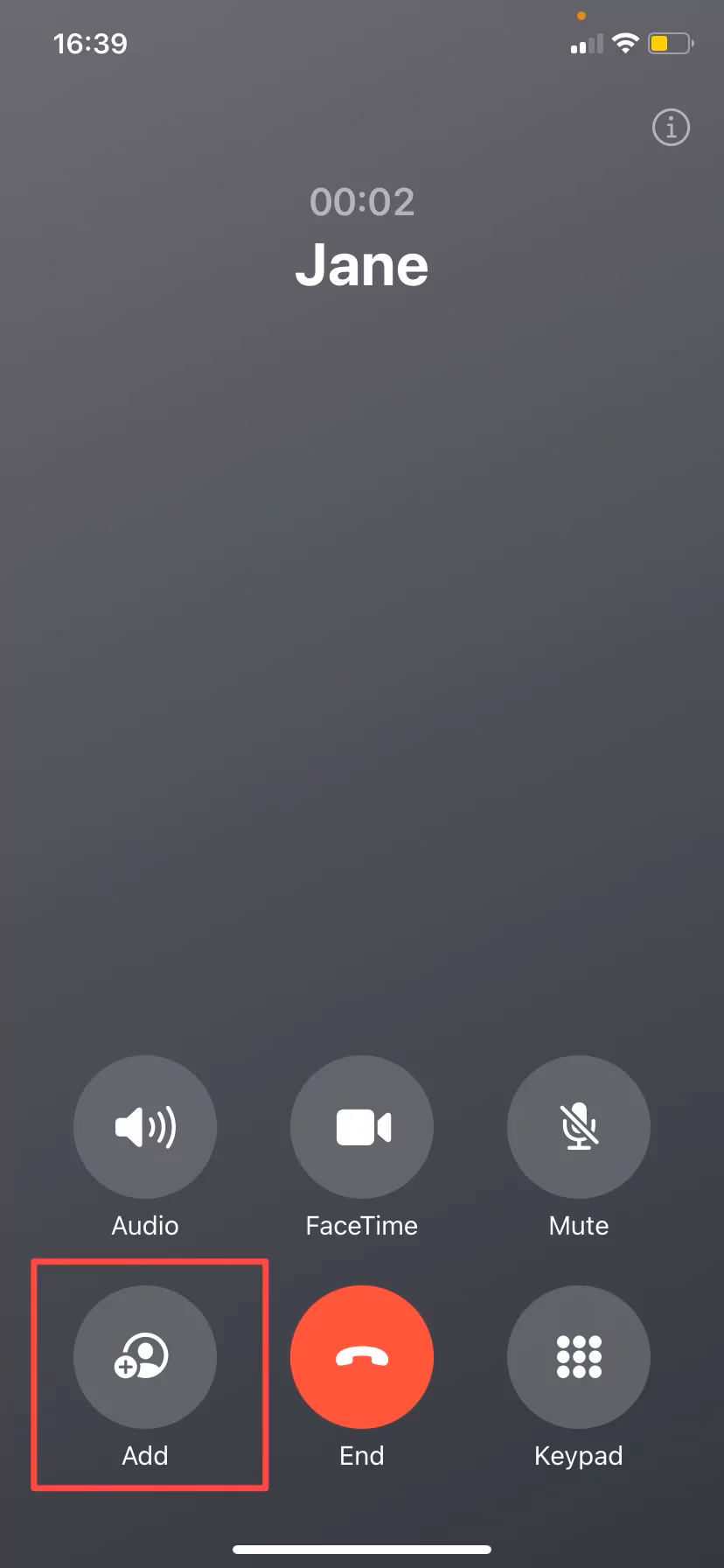 How to make a three-way call on iPhone?
