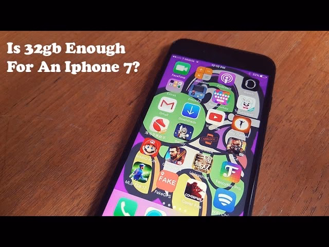Is 32gb enough storage?