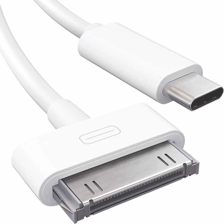 How do I connect my iPhone to a USB-C docking station?