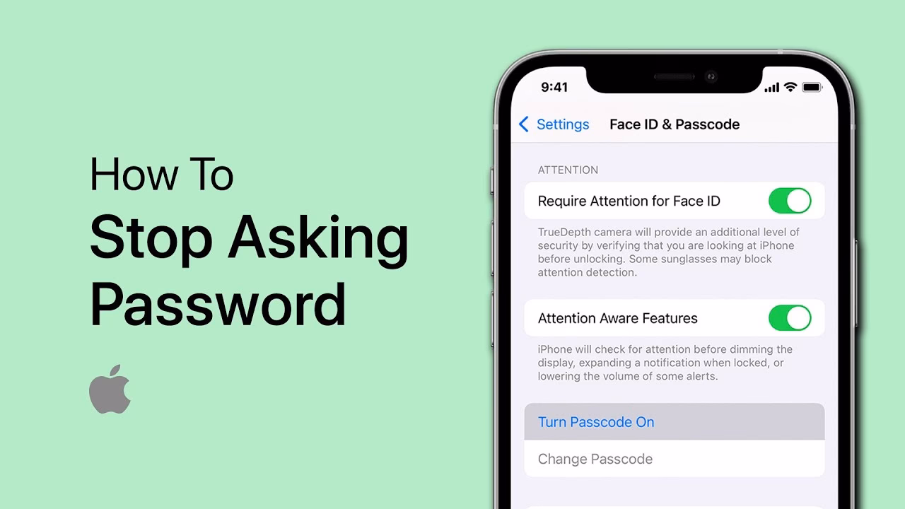 Why is my iPhone not showing a password prompt?