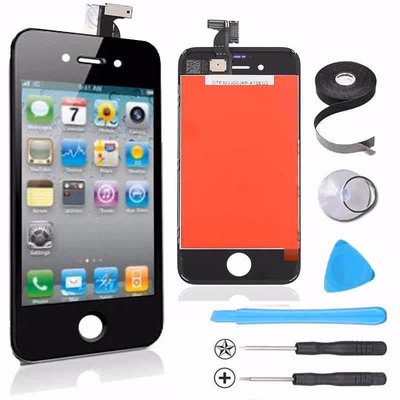 What is iPhone 4 AT&T (GSM) black replacement screen?