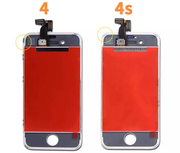 Can you put a iPhone 4 display assembly on a 4S?