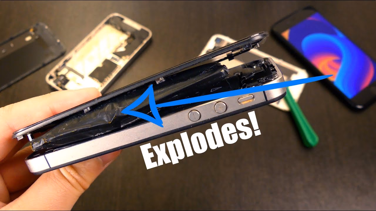 Why is my iPhone battery swollen & overheating?