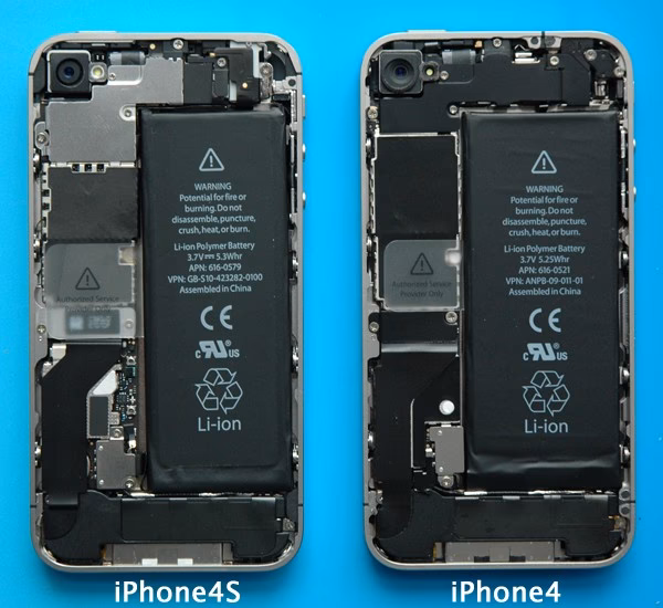 How much does the iPhone 4S battery cost?