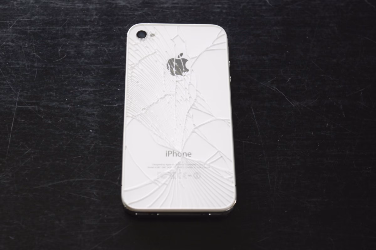 What if my iPhone is broken / cracked / smashed glass?
