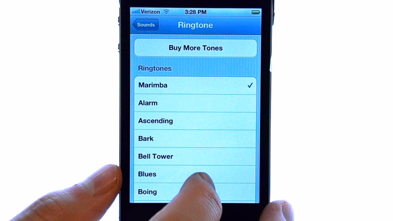 Can I Change my iPhone ring length?