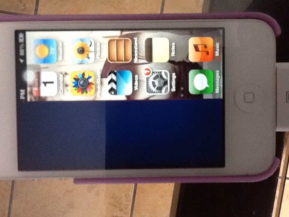 How to fix Blue Line on iPhone screen?