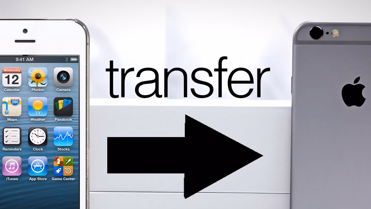 How to transfer data from one iPhone to another?