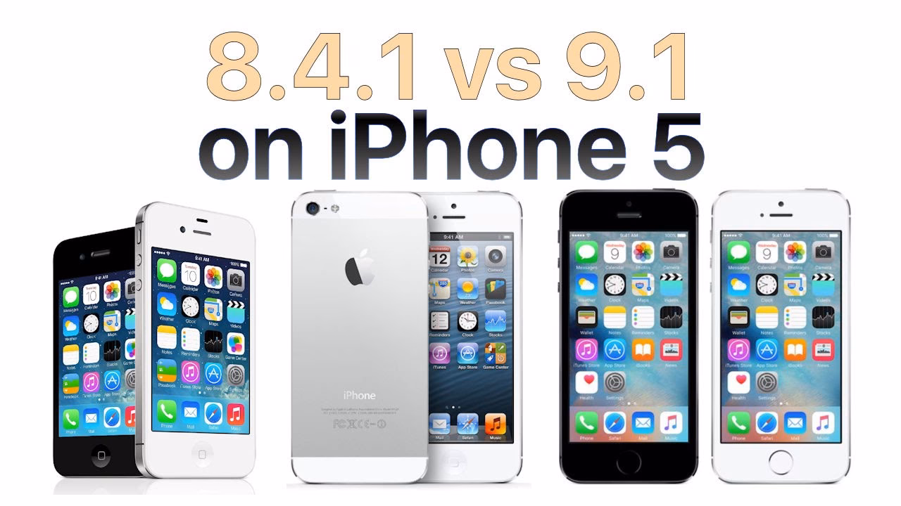 What is the iPhone 5 comparison chart?