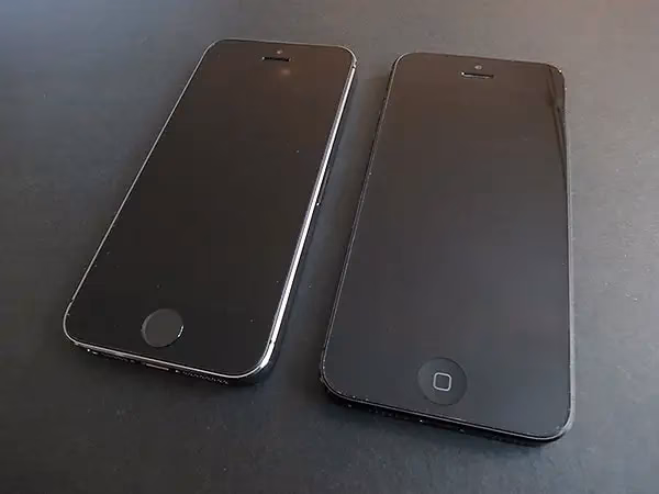How much storage space does an iPhone 5 occupy?