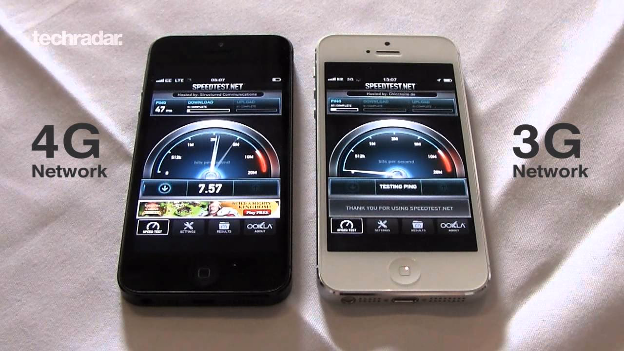 Is the iPhone 5 on 5GHz or 2.4GHz?