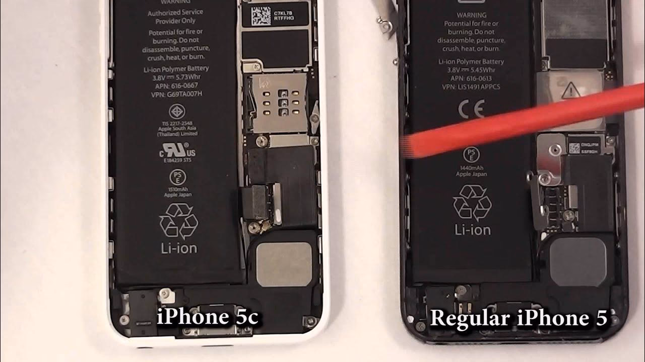 Does iPhone 5 have a battery capacity of 1440 Mah?