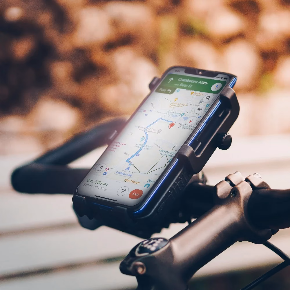 Can I mount my iPhone on my bike?