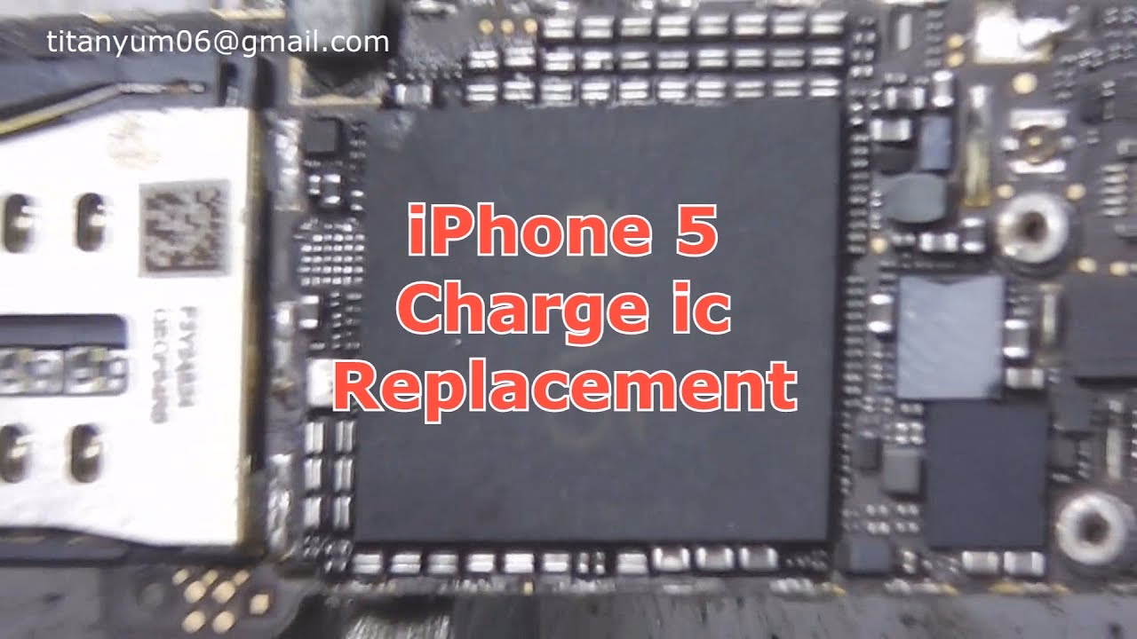 What is a U2 chip on an iPhone 5?