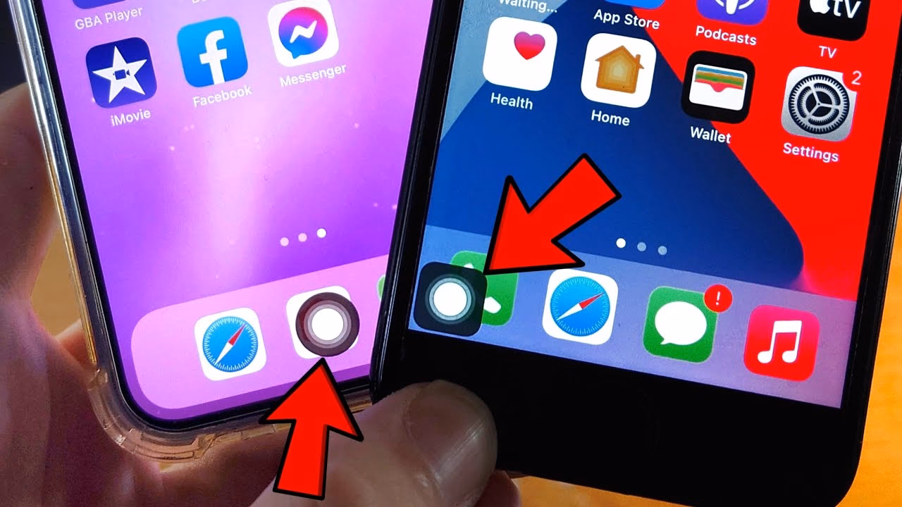 What is a'soft' home button on iPhone?