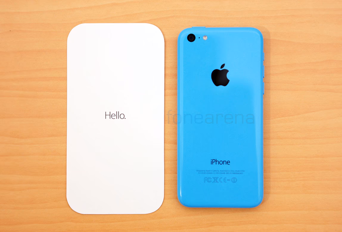 What is the iPhone 5C back made of?